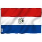 Bandeira do Paraguai 90x150cm - Poliéster - Anley Fly Breeze