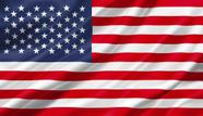 Bandeira dos Estados Unidos de Cetim 1,40x0,91cm Copa do Mundo EUA