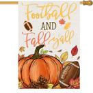 Bandeira Fall Pumpkin House 28x40 de dupla face, bandeiras de jardim grandes de futebol e outono para decoração externa, bandeira de jardim de outono e Ação de Graças, decoração de cartaz para casa Bandeira Fall Pumpkin House 28x40 de dupla face, bandeiras de jardim grandes de futebol e outono para decoração externa, bandeira de jardim de outono e Ação de Graças, decoração de cartaz para casa