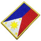 Bandeira Filipinas Patch Bordado Para Uniforme Camisa Kimono