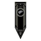 Bandeira Flâmula Casa Stark Game Of Thrones Para Decoração