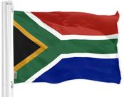 Bandeira G128 África do Sul África do Sul 90x150cm Poliéster Bandeira G128 África do Sul África do Sul 90x150cm Poliéster