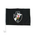 Bandeira Haste Plástico Vidro Carro Vasco