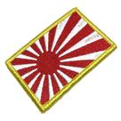 Bandeira Japão Kamikaze Patch Bordada Fecho Contato Gancho