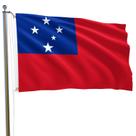 Bandeira MTTUOU Samoa 150x240cm Poliéster Resistente ao Desbotamento Bandeira MTTUOU Samoa 150x240cm Poliéster Resistente ao Desbotamento