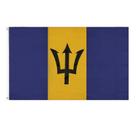 Bandeira Nacional de Barbados 90x150cm Poliéster 100g