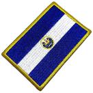 Bandeira País El Salvador Patch Bordada Termo Adesivo Bandeira País El Salvador Patch Bordada Termo Adesivo