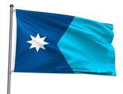 Bandeira PLAIEI New Minnesota State 90x150cm, poliéster, 3 camadas Bandeira PLAIEI New Minnesota State 90x150cm, poliéster, 3 camadas