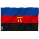 Bandeira Polyamory Pride Anley Fly Breeze 90x150cm Poliéster