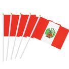 Bandeira portátil Kind Girl Perú, pacote com 25, decoração de festa Bandeira portátil Kind Girl Perú, pacote com 25, decoração de festa