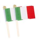 Bandeira portátil Lebei Italy Italian 10 cm x 15 cm, pacote com 12 Bandeira portátil Lebei Italy Italian 10 cm x 15 cm, pacote com 12