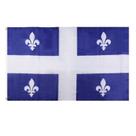 Bandeira Quebec Premium Poliéster 150x90cm Bandeira Quebec Premium Poliéster 150x90cm
