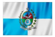 Bandeira Rio de Janeiro 2 panos Bandeira Rio de Janeiro 2 panos