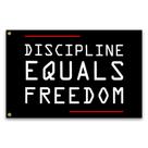 Bandeira VOZUN Disciplina é Liberdade 91x152 cm