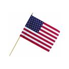 Bandeiras Banner Valley Forge Stick, 30x46 cm, poliéster, algodão, EUA