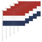 Bandeiras da Holanda ASUNO, 20 unidades, 14 x 21 cm, poliéster