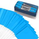 Bandeiras de marcação Zozen Blue Color 1000 unidades para gramado e jardim