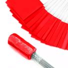 Bandeiras de marcação Zozen Red, pacote com 100, graváveis, 15x10x12cm, PVC