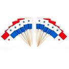 Bandeiras de palito de dente JAVD Panama Flag Panama 100 unidades