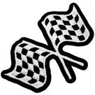 Bandeiras Racer CAR046T Patch Bordado para Macacão Kart Bandeiras Racer CAR046T Patch Bordado para Macacão Kart