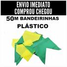 Bandeirinha 50 Metros Plastica Festa Brasil Futebol Copa Bandeirinha 50 Metros Plastica Festa Brasil Futebol Copa