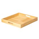 Bandeja 100% Bambú c/Alça 37x37 Café Da Manhã Paramount