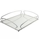 BANDEJA 28x43x8cm CROMADA BANDEJA 28x43x8cm CROMADA