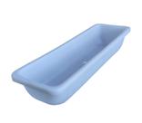 BANDEJA AÇOUGUE PEAD NATURAL 7L 53x9,4x16,8CM BAIXA MOD.172