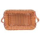 Bandeja Alça material sintético Lyor Entrelaço 30cm Plástico