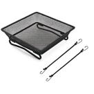 Bandeja alimentadora de pássaros Railing 20x20cm para varanda/deck/alpendre