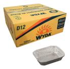 Bandeja Alúminio 220ml D12 Caixa c/200 - Wyda Bandeja Alúminio 220ml D12 Caixa c/200 - Wyda