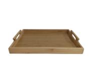 Bandeja Bambu com Alça 37x26x5,3cm Naturals Bandeja Bambu com Alça 37x26x5,3cm Naturals