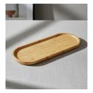 Bandeja Bambu Oval 40cm Servir Petiscos Frios Lovely Vibe