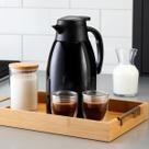 Bandeja Bambu Retangular 35x25cm com Alças Douradas Luxo Ideal Para Servir Lanches e Café