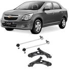 Bandeja + Bieleta Chevrolet Cobalt 2012 Até 2018 Dianteiras - O Par