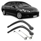 Bandeja + Bieleta Citroen C4 Pallas Dianteira 2007 Até 2013 O Par Bandeja + Bieleta Citroen C4 Pallas Dianteira 2007 Até 2013 O Par