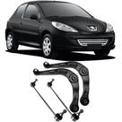 Bandeja + Bieleta Peugeot 207 Dianteiro 2003 Até 2013 O Par Bandeja + Bieleta Peugeot 207 Dianteiro 2003 Até 2013 O Par