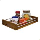 Bandeja Cantinho do Cafe Bandeja Decorativa Madeira