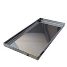 BANDEJA CANTO LISO 20x2x40CM INOX BANDEJA PADARIA