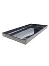 BANDEJA CANTO LISO INOX 40x2x20CM BANDEJA PADARIA