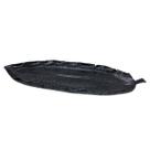 Bandeja Centro de Mesa Raso Fruteira em Formato de Folha 44cm