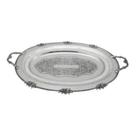 Bandeja Classica Oval Finos Detalhes c alças Luxo