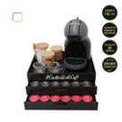 Bandeja com 2 Gavetas Porta Cápsulas Dolce Gusto Cantinho do Café
