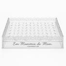 Bandeja De Acrílico Para Santa Ceia Com Suporte Para 48 Cálices Kit Ceia, Bandeja Em Memória De Mim, Use com Kit Ceia Suco e Pão