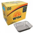 Bandeja De Alumínio D5 1.150Ml Com 100 Unidades Wyda