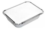 Bandeja De Alumínio Forno de 500ml WYDA D6 com 100 Unidades