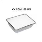 Bandeja De Aluminio Forno Retangular D5 1150ml 100 un Wyda