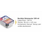 Bandeja de Alumínio Marmitex 10 unidades C/Tampa - ThermoPrat - Escolha o Tamanho!