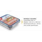 Bandeja de Alumínio Marmitex 10 unidades C/Tampa - ThermoPrat - Escolha o Tamanho!
