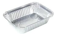 Bandeja de Alumínio Retangular 1500ml c/ 100 unid